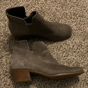 Cole Haan Taupe Ankle Boots